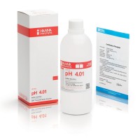 Solución Buffer pH 4.01 con certificacion NIST (500 ml.) HANNA HI7004L/C