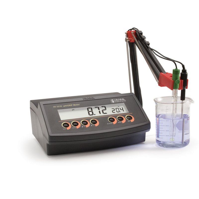 Medidor de pH/ORP de mesa HANNA - HI2211 - AgroMarket.pe