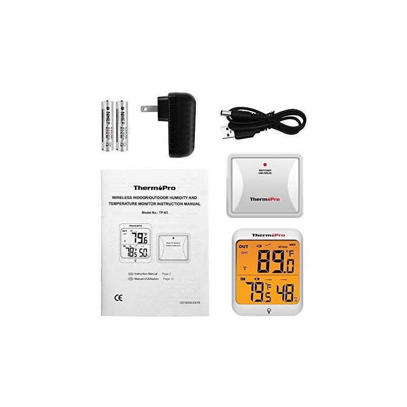 Termohigrometro Digital ThermoPro TP63 AgroMarket pe